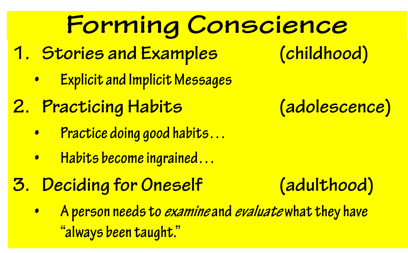 Conscience Formation